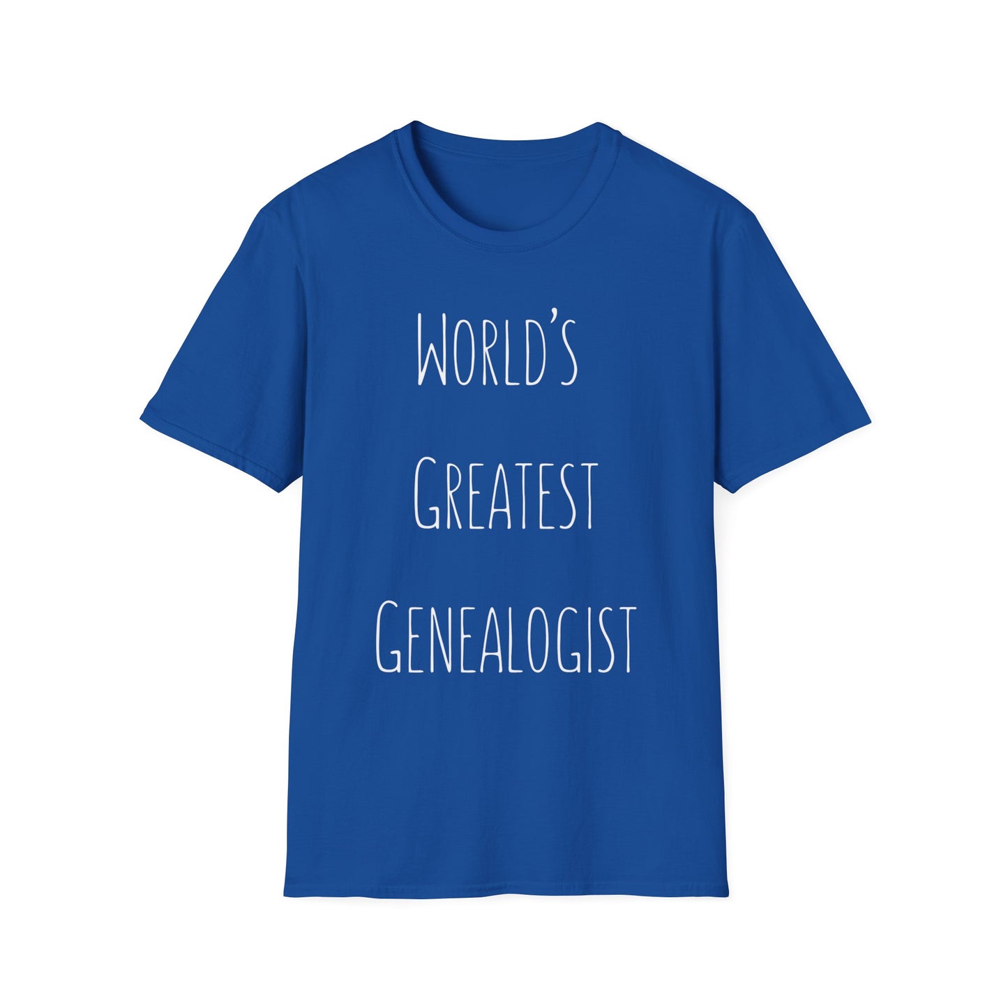 World's Greatest Genealogist T-shirt