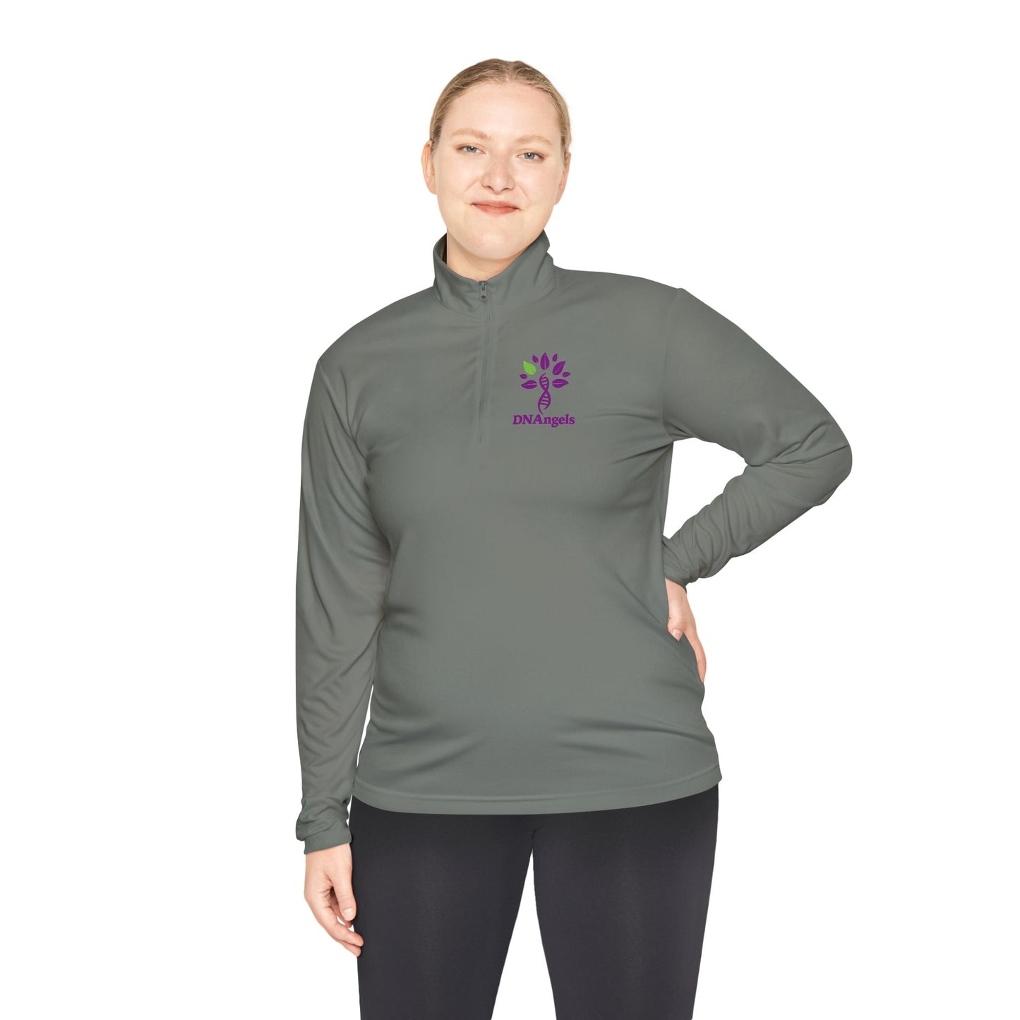 DNAngels Unisex Quarter-Zip Pullover - Comfort & Style for Every Occasion