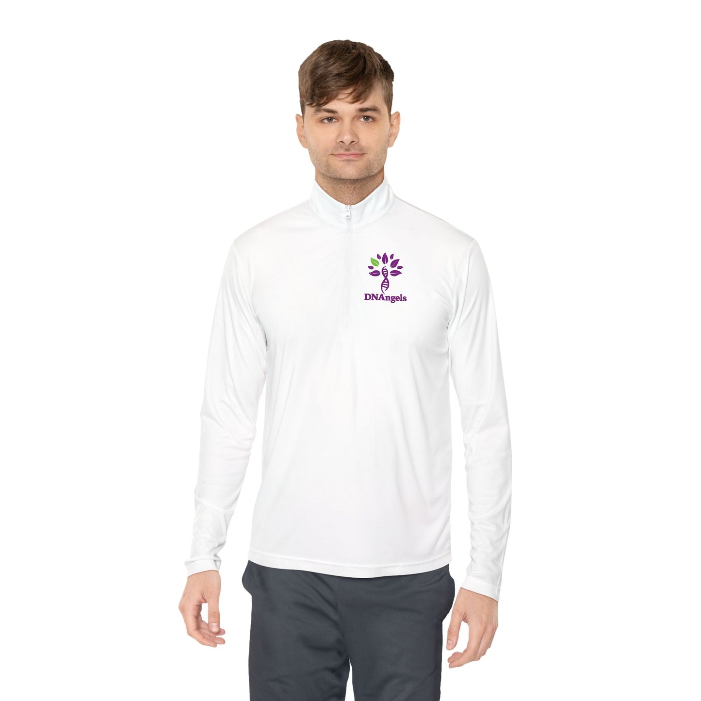 DNAngels Unisex Quarter-Zip Pullover - Comfort & Style for Every Occasion