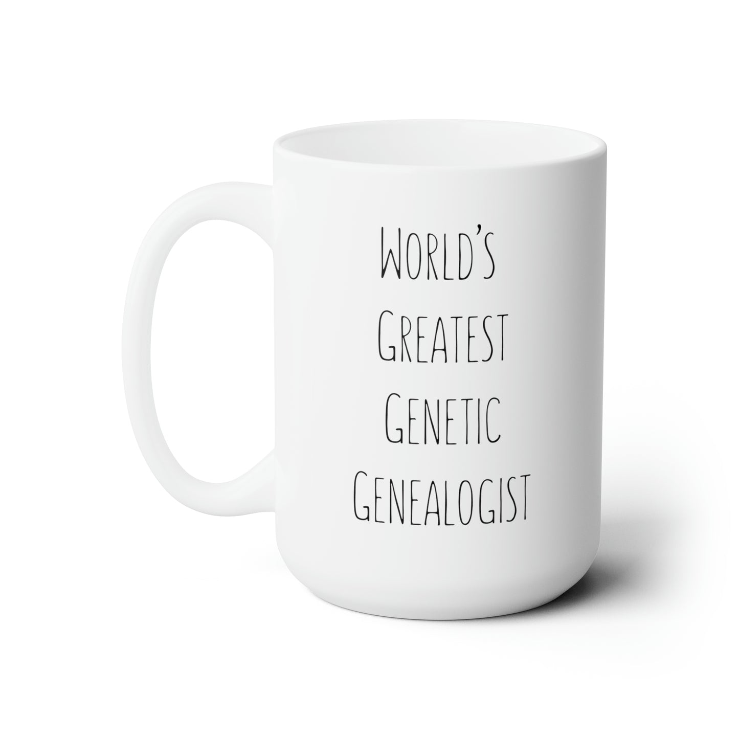 World's Greatest Genetic Genealogist 15oz Mug