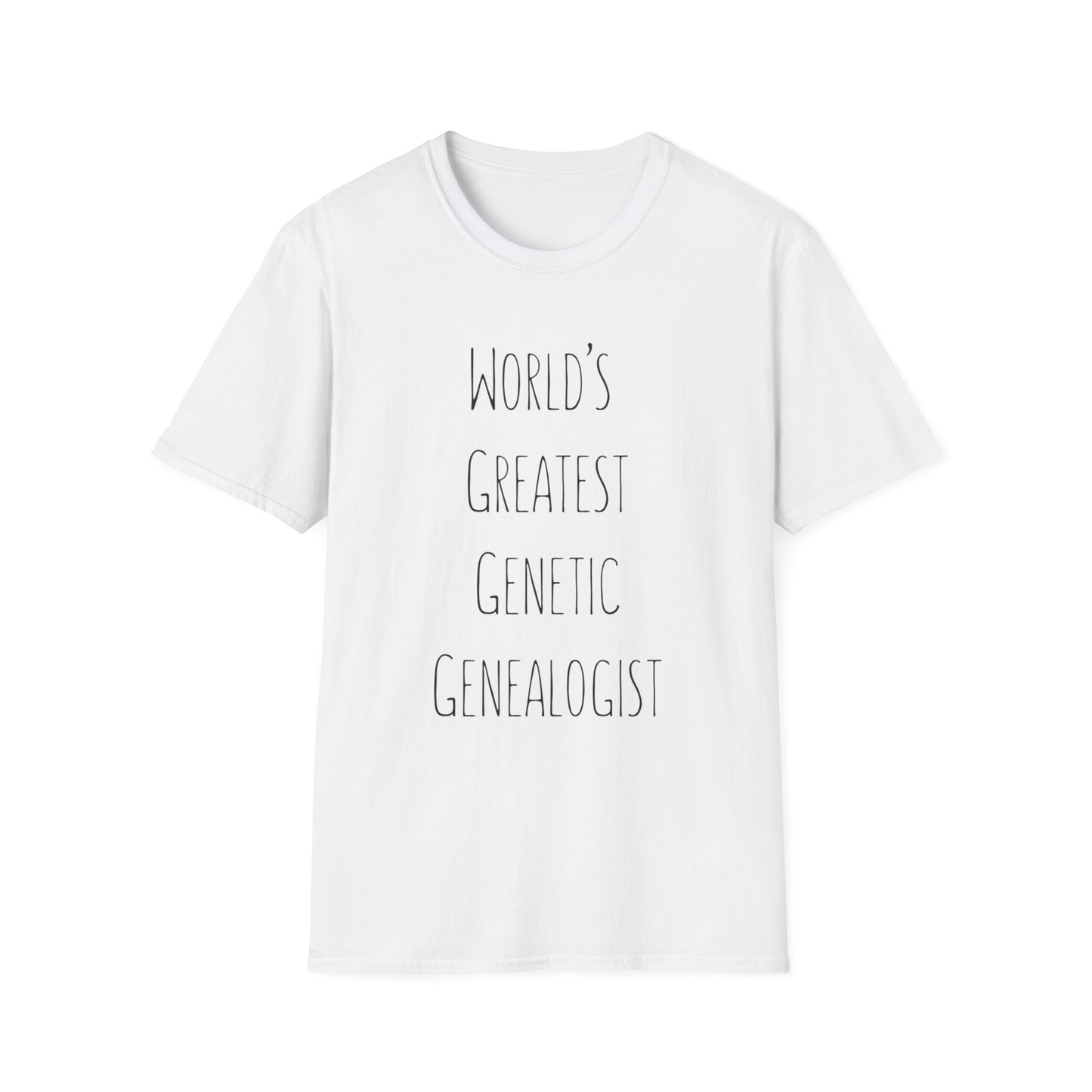 World's Greatest Genetic Genealogist T-shirt