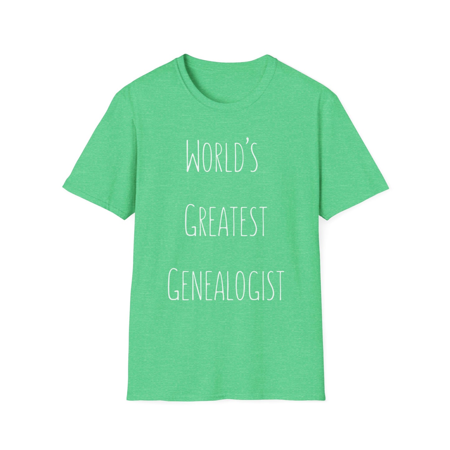 World's Greatest Genealogist T-shirt