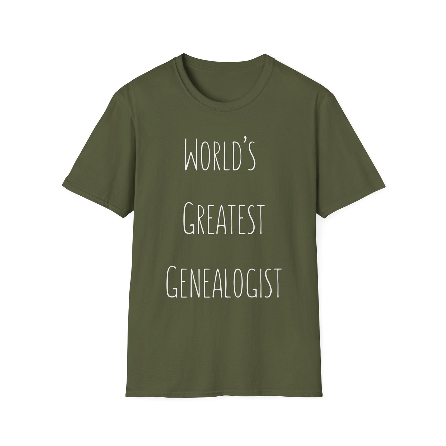 World's Greatest Genealogist T-shirt