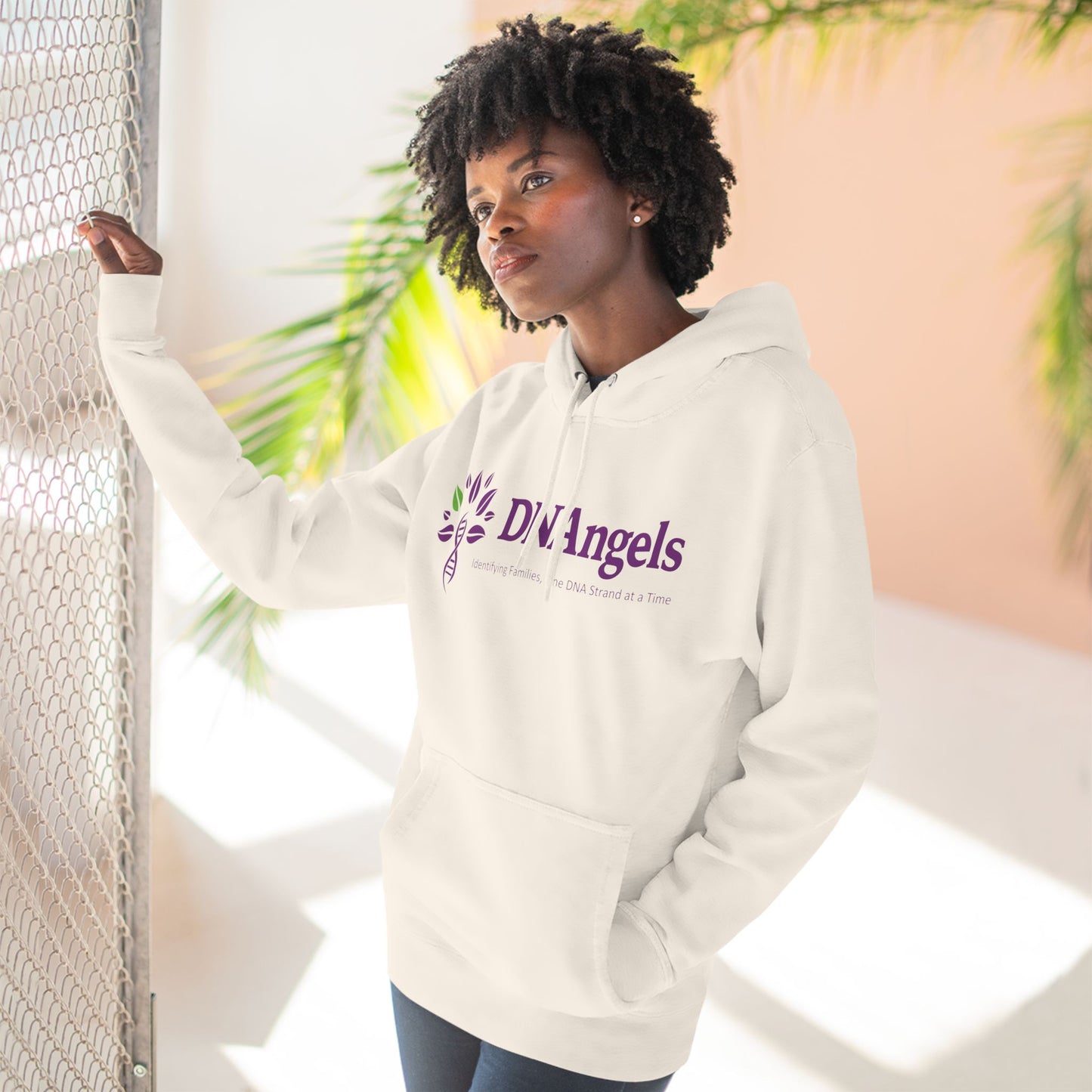 DNAngels Three-Panel Fleece Hoodie - Family Heritage