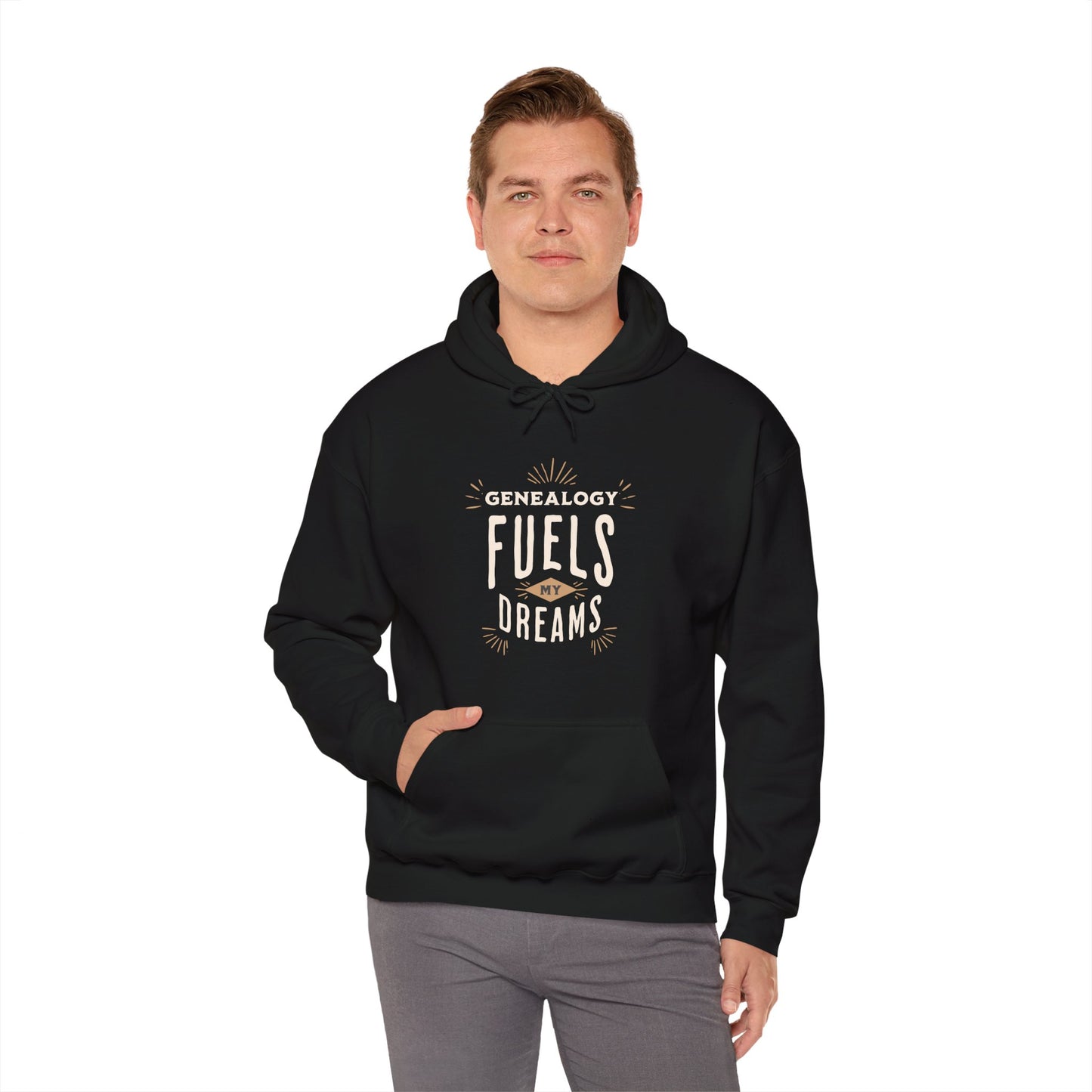 Genealogy Fuels My Dreams Hoodie