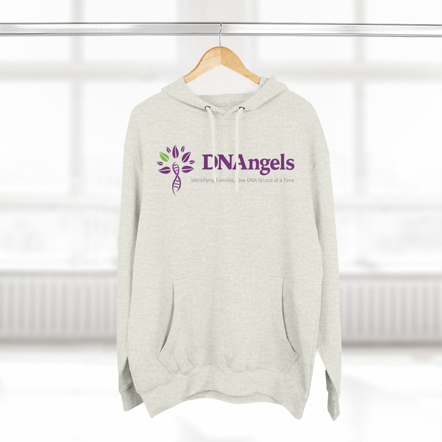 DNAngels Three-Panel Fleece Hoodie - Family Heritage