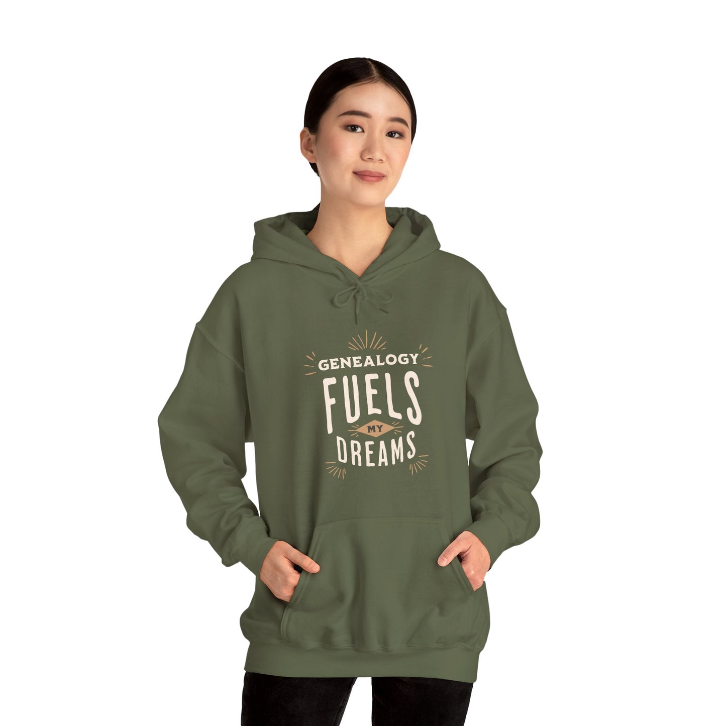 Genealogy Fuels My Dreams Hoodie