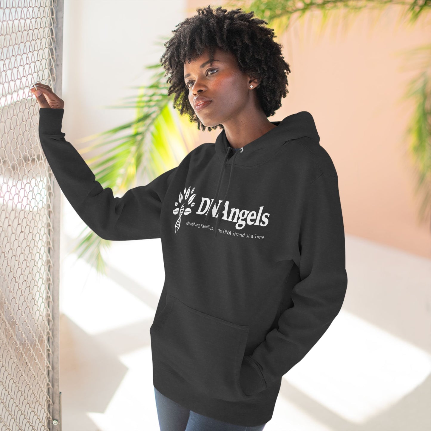 DNAngels Three-Panel Fleece Hoodie - Family Heritage