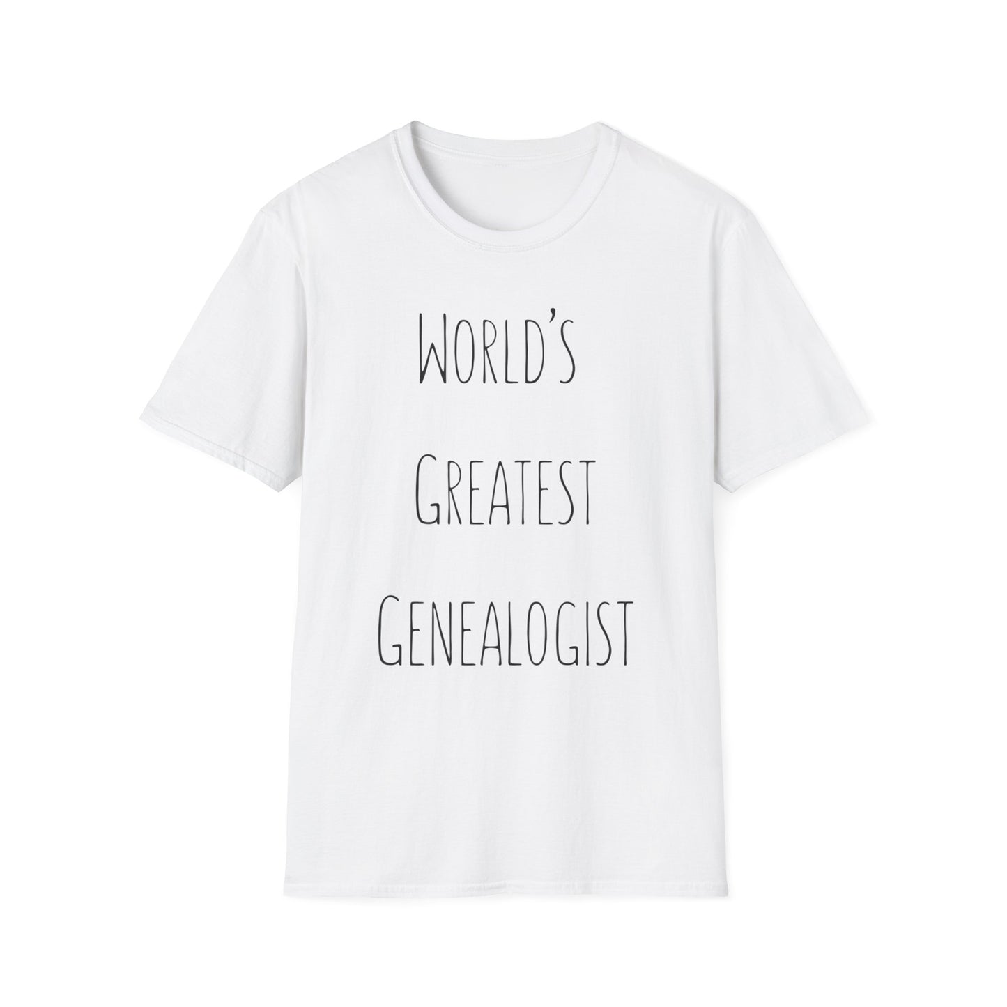 World's Greatest Genealogist T-shirt