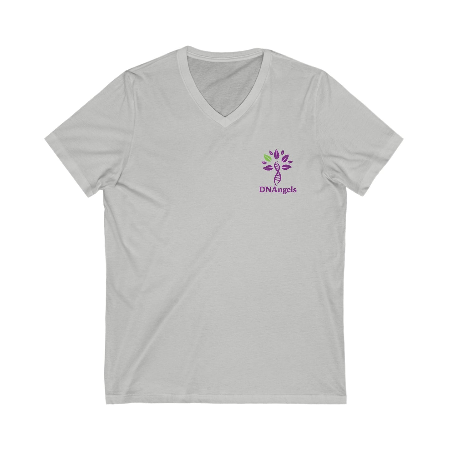 Unisex Jersey Short Sleeve V-Neck Tee