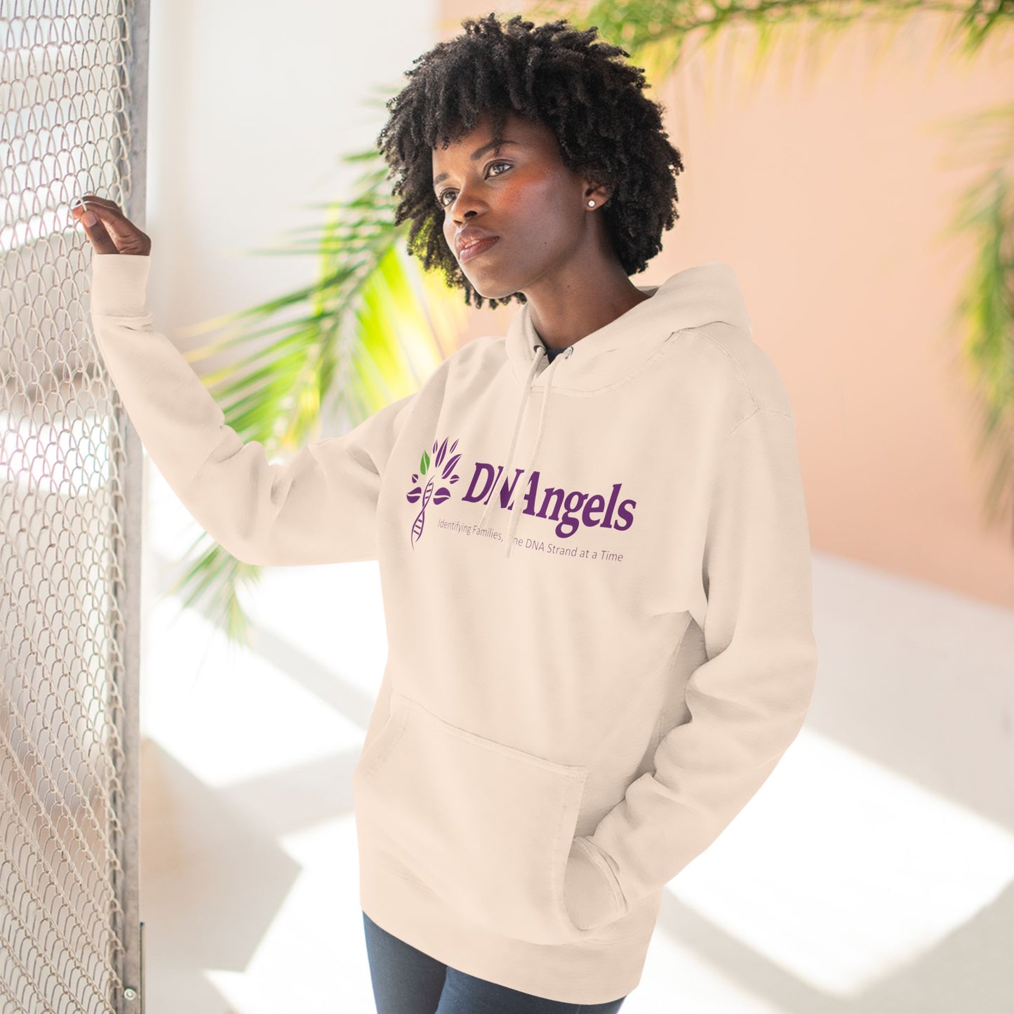 DNAngels Three-Panel Fleece Hoodie - Family Heritage