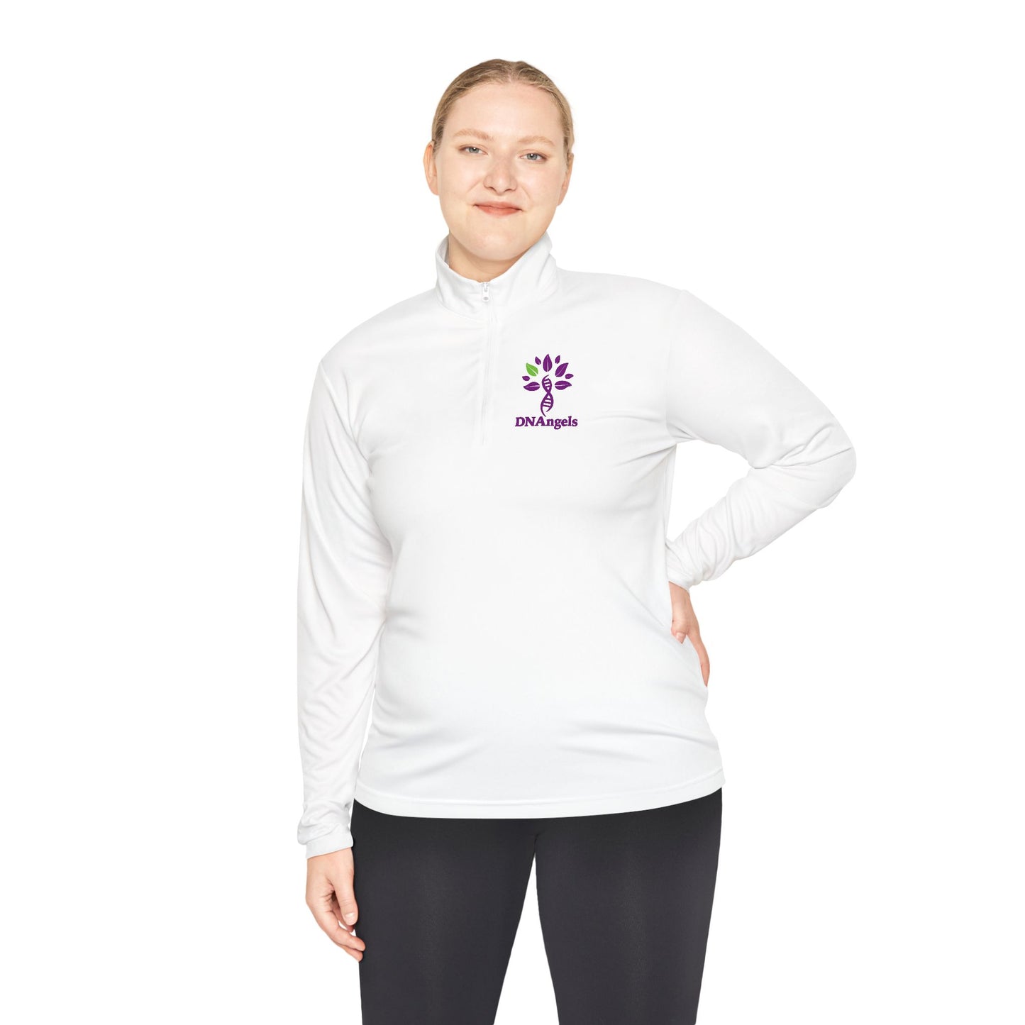 DNAngels Unisex Quarter-Zip Pullover - Comfort & Style for Every Occasion