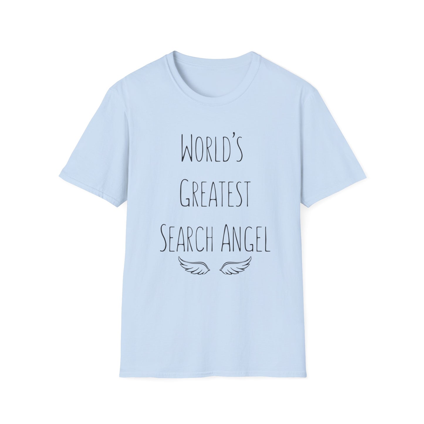 World's Greatest Search Angel T-shirt