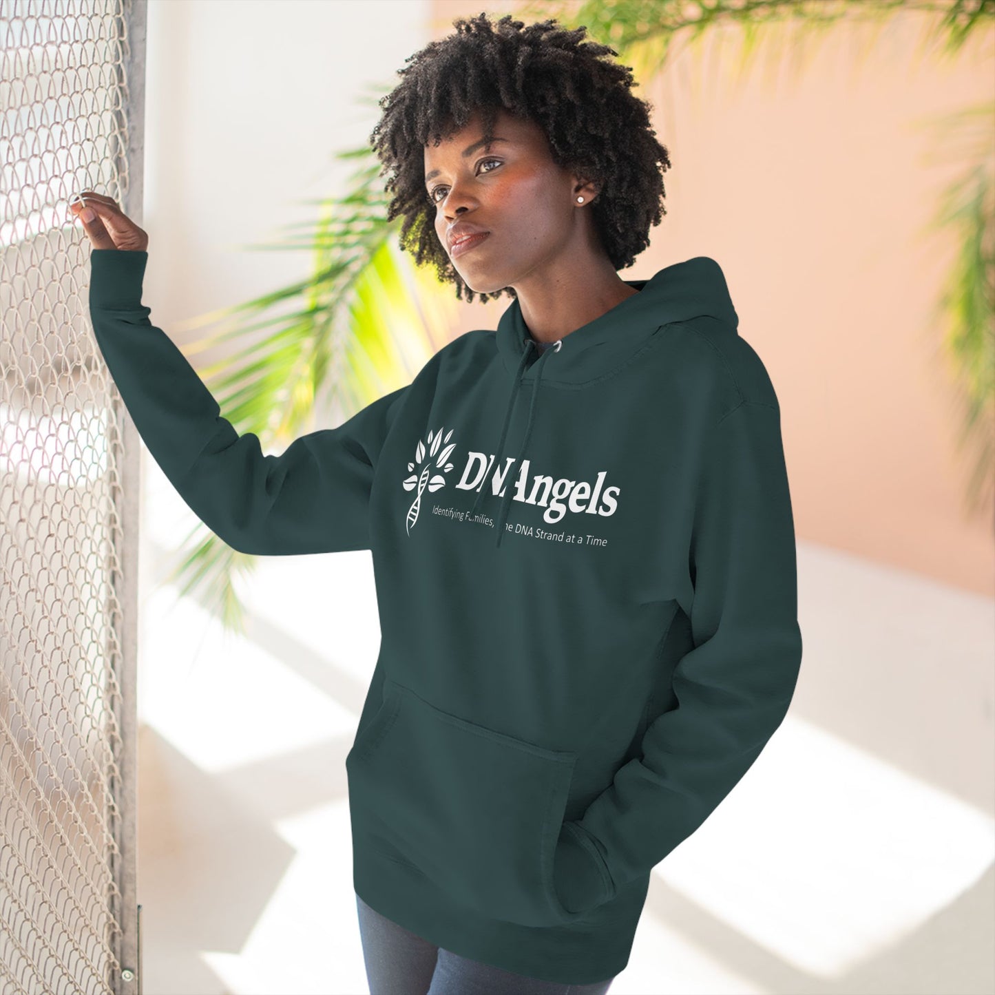 DNAngels Three-Panel Fleece Hoodie - Family Heritage