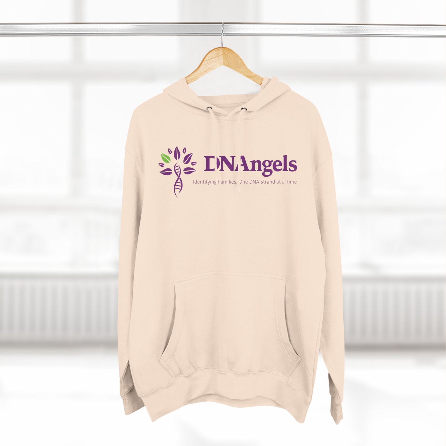 DNAngels Three-Panel Fleece Hoodie - Family Heritage