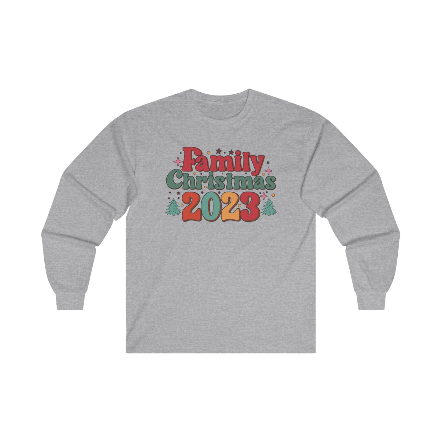 Family Christmas Ultra Cotton Long Sleeve Tee