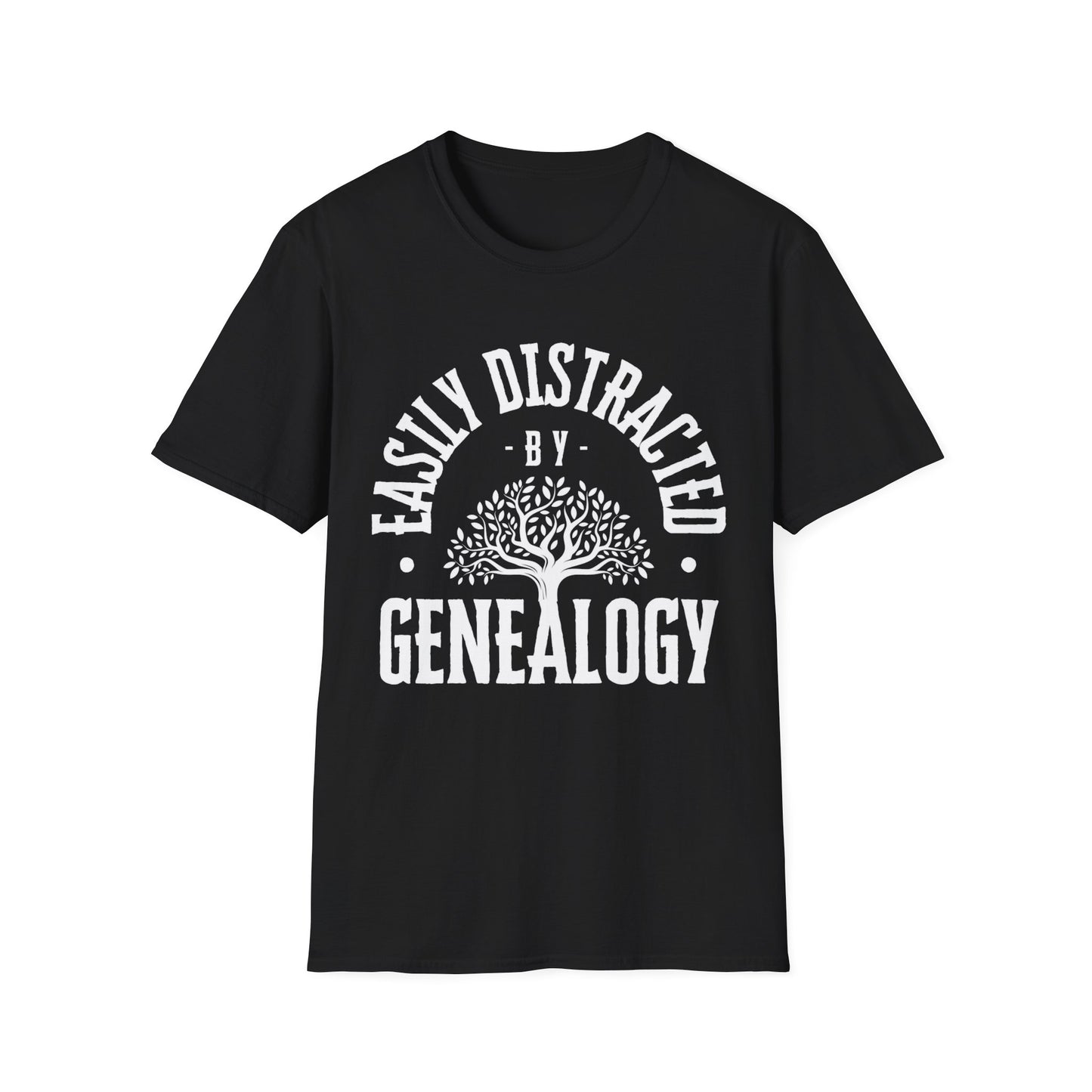 Easily Distracted by Genealogy T-Shirt