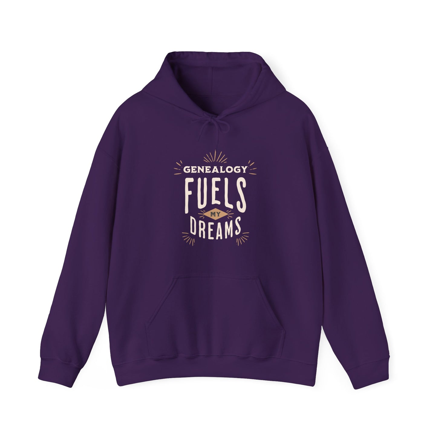 Genealogy Fuels My Dreams Hoodie