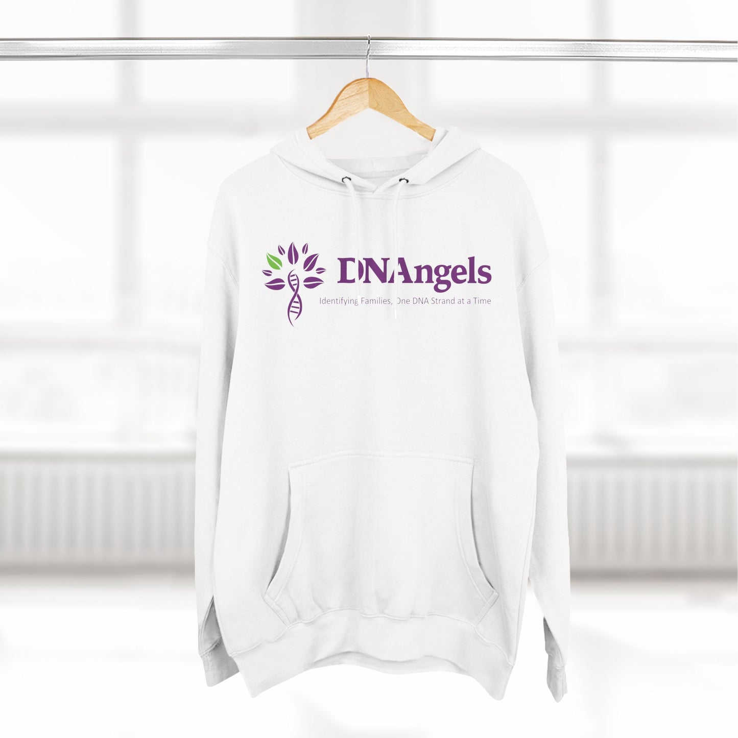 DNAngels Three-Panel Fleece Hoodie - Family Heritage