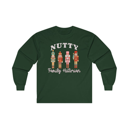 Nutty Family Historian Long Sleeve Tee