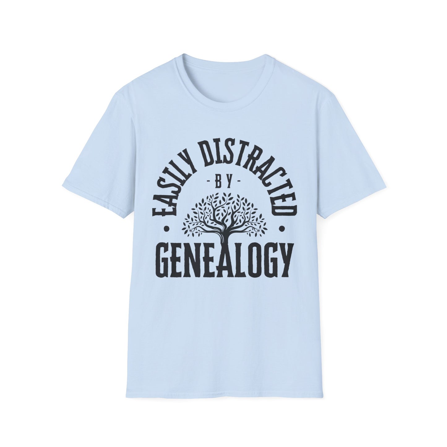 Easily Distracted by Genealogy T-Shirt