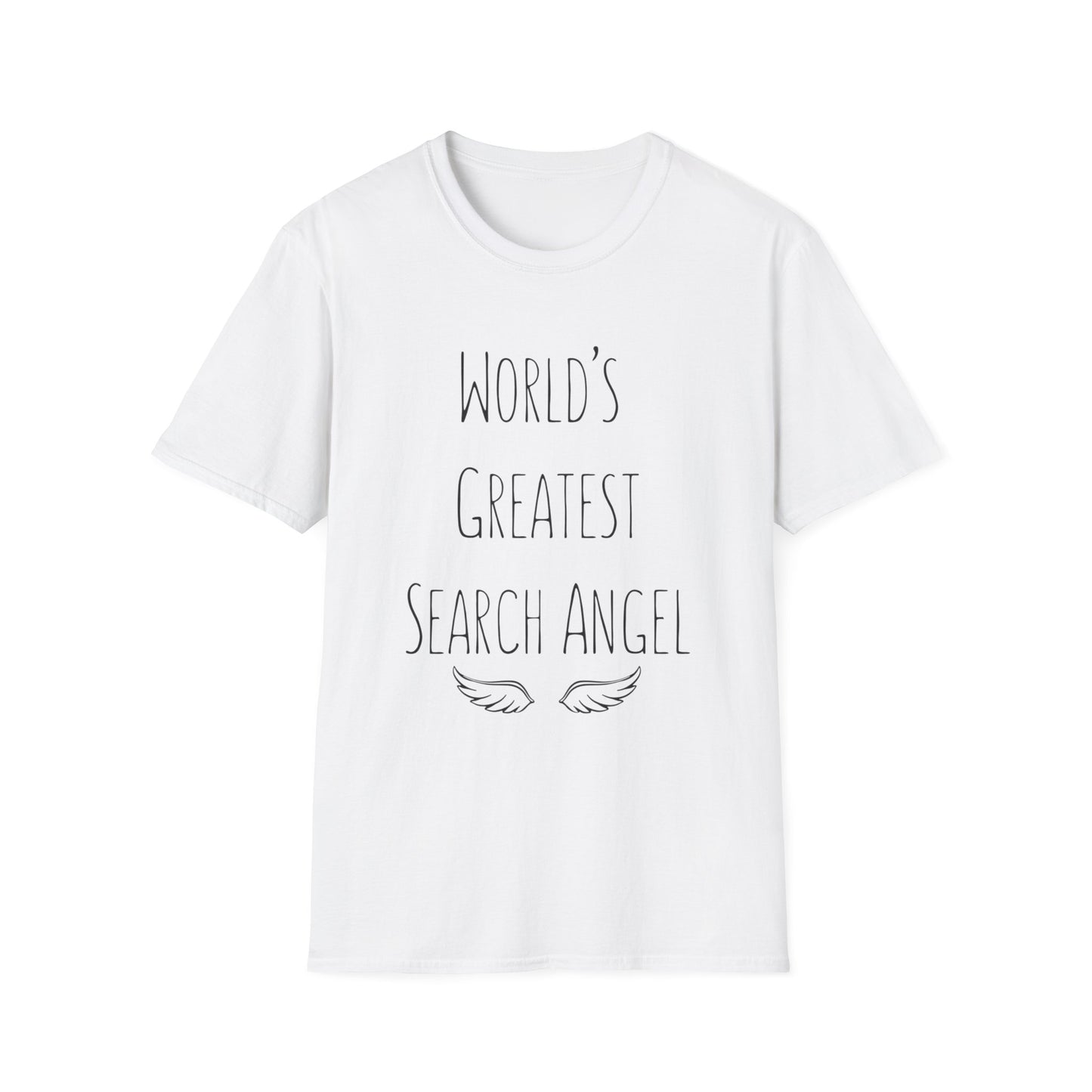 World's Greatest Search Angel T-shirt