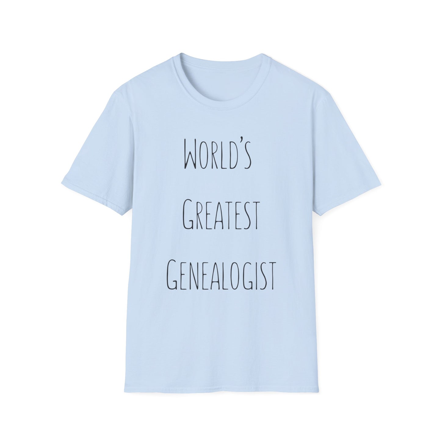 World's Greatest Genealogist T-shirt