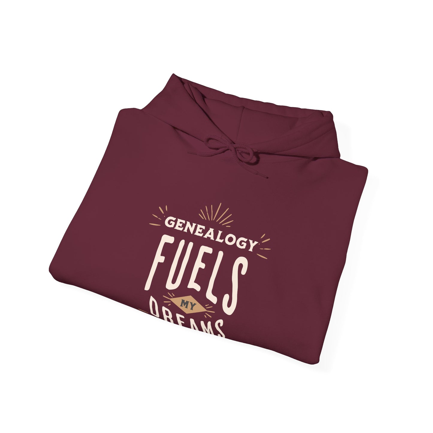 Genealogy Fuels My Dreams Hoodie