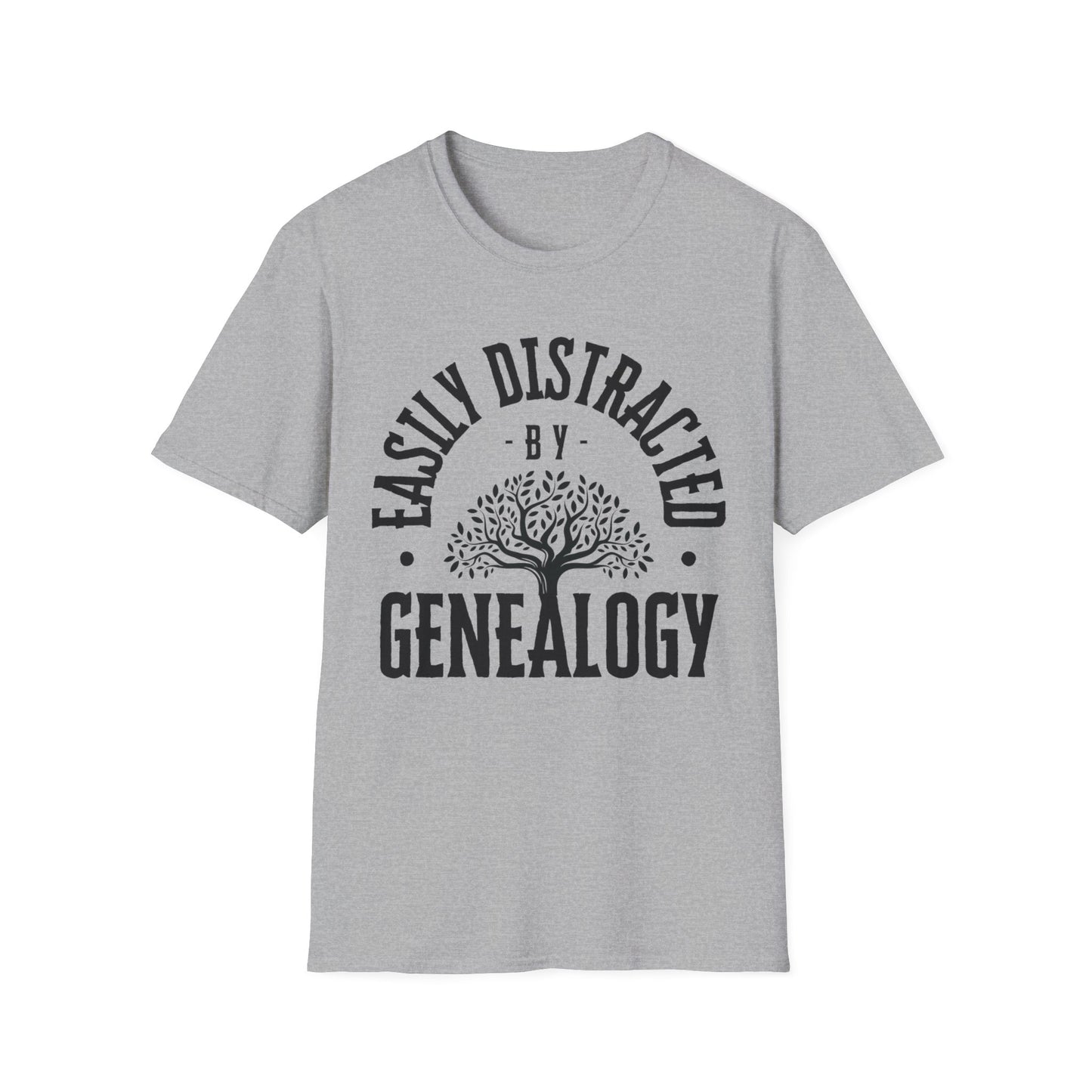 Easily Distracted by Genealogy T-Shirt