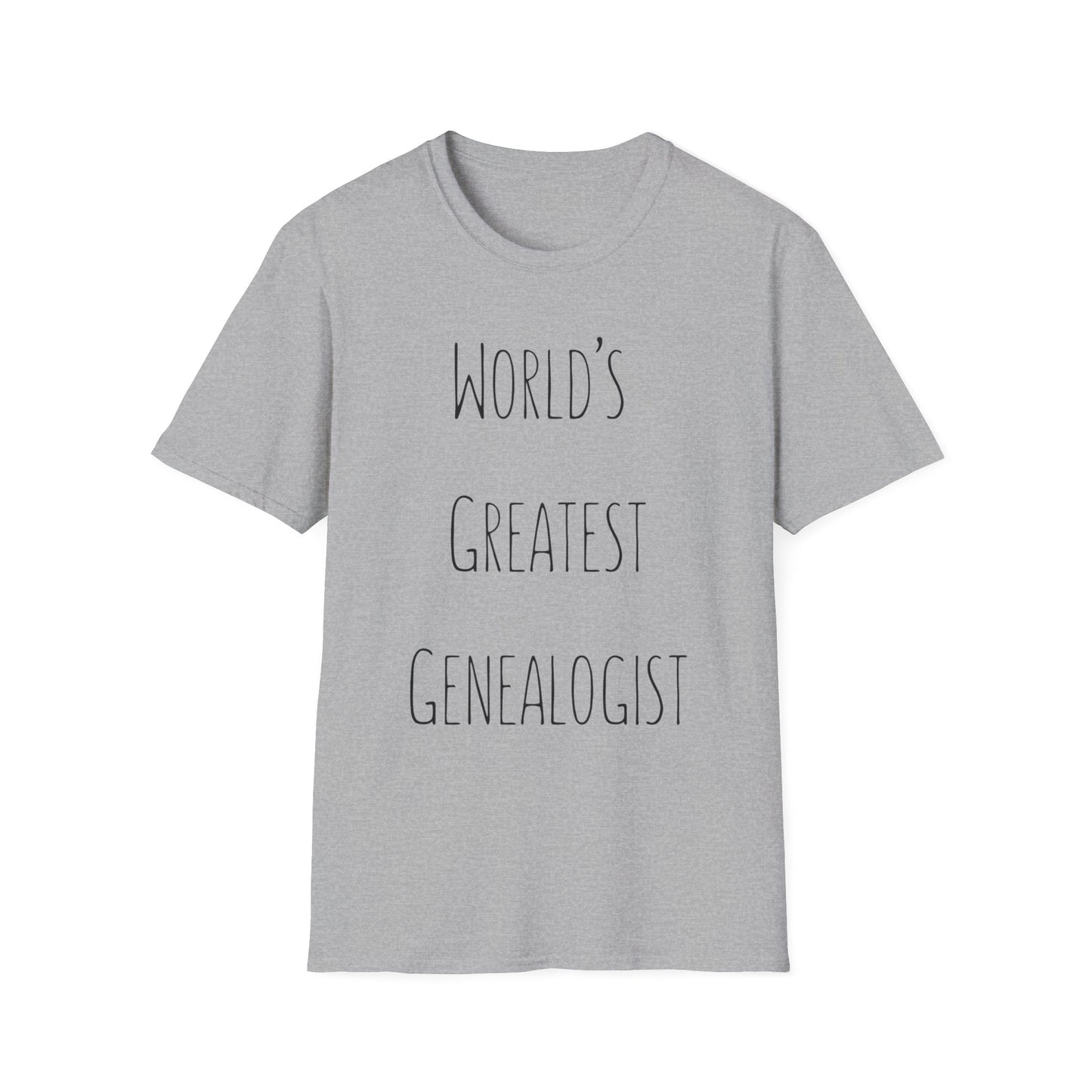 World's Greatest Genealogist T-shirt